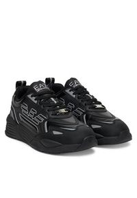 EA7 Emporio Armani Sneakersy 7X000306 AF18446 MC032 Czarny. Kolor: czarny. Materiał: skóra #4