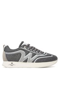 Sneakersy Weekend Max Mara. Kolor: szary
