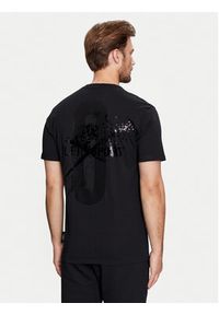 Plein Sport T-Shirt FADC MTK7558 STE003N Czarny Regular Fit. Kolor: czarny. Materiał: bawełna. Styl: sportowy #3