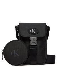 Calvin Klein Jeans Saszetka K50K511808 Czarny. Kolor: czarny. Materiał: materiał #1