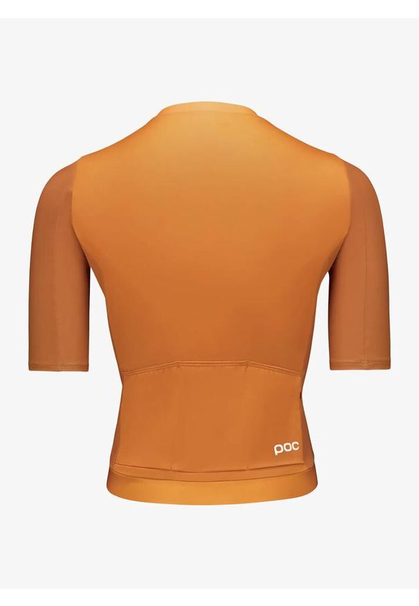 Koszulka kolarska męska POC Cadence Jersey. Kolor: pomarańczowy. Materiał: jersey. Sport: kolarstwo
