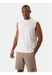 EA7 Emporio Armani Tank top 7M001405 AF22264 U0004 Écru Regular Fit. Materiał: bawełna #1