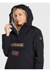 Napapijri Kurtka anorak Rainforest NP0A4GM6 Czarny Regular Fit. Kolor: czarny. Materiał: syntetyk #3