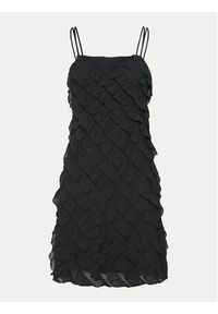 YAS Sukienka koktajlowa Danci 26035272 Czarny Regular Fit. Kolor: czarny. Materiał: syntetyk. Styl: wizytowy #2