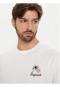 Jack & Jones T-Shirt Bradley 12264414 Biały Relaxed Fit. Kolor: biały. Materiał: bawełna #3