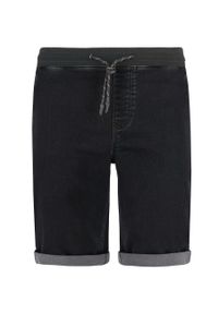 Volcano - Szorty jeansowe, Regular Fit, E-CARST. Kolor: szary. Materiał: jeans