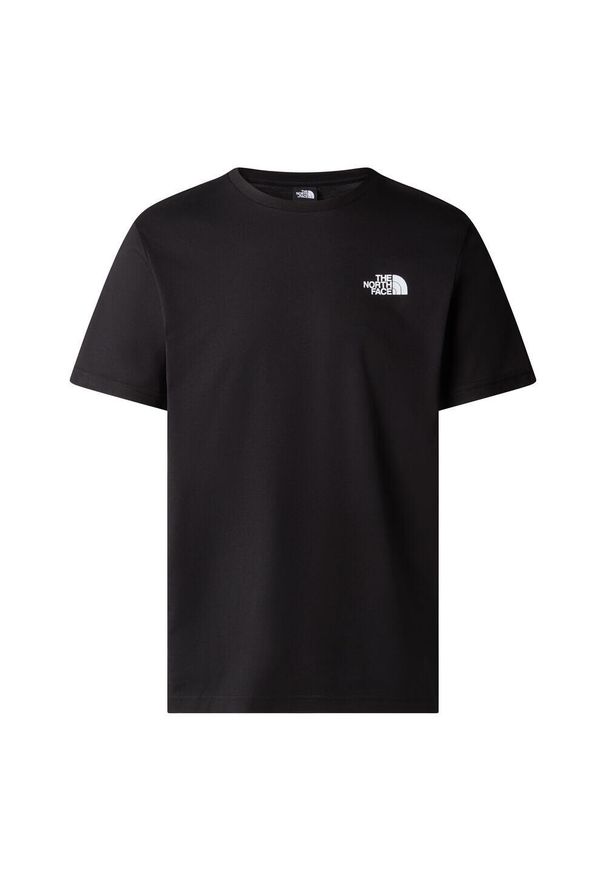 Koszulka Mężczyzna The North Face S/S Redbox czarny. Kolor: czarny