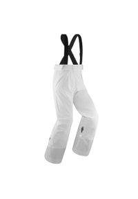 WEDZE - Spodnie narciarskie dla dzieci Wedze 900 PNF. Kolor: biały. Materiał: dzianina. Sport: narciarstwo