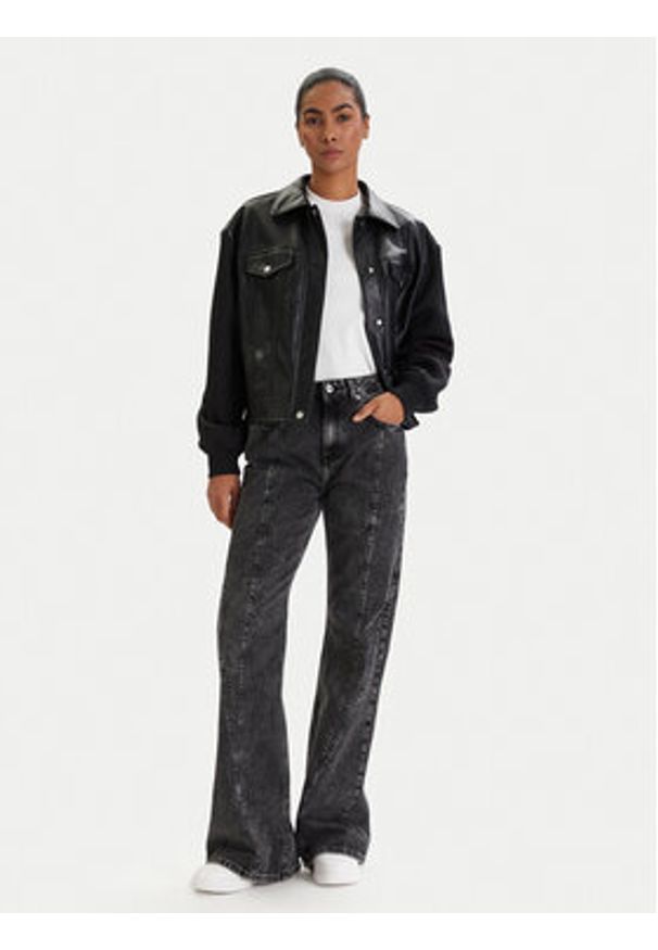 Karl Lagerfeld Jeans Jeansy B1W10083 Czarny Flare Fit. Kolor: czarny
