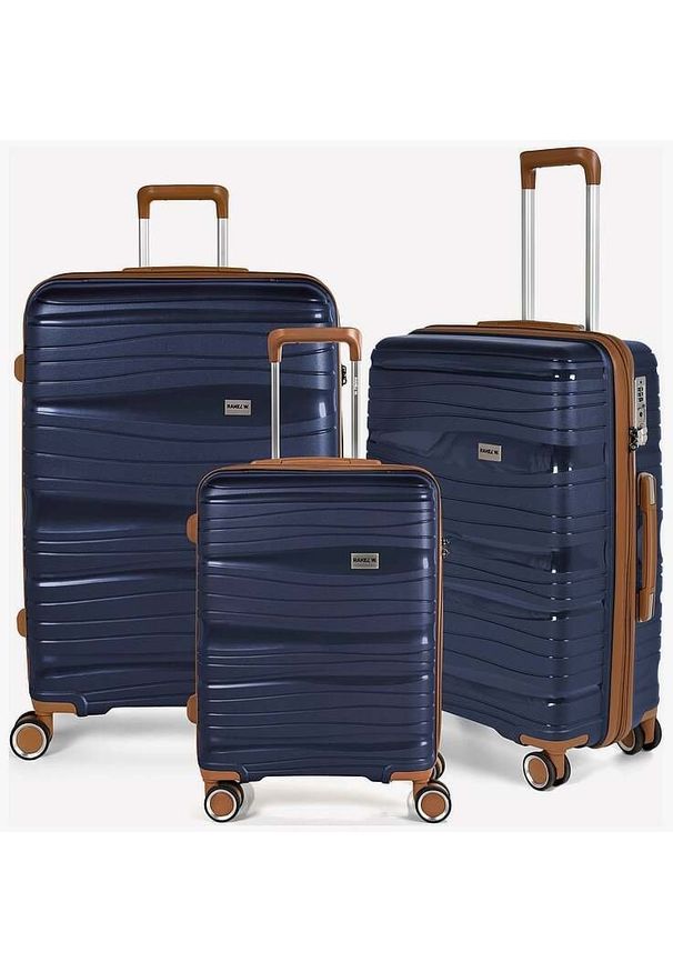 Stickn RW Travel Alfrida Collection 3-Set Torby Niebieski. Kolor: niebieski