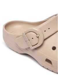 Crocs Klapki Classic Enamel Buckle Clog 213347 Beżowy. Kolor: beżowy #5