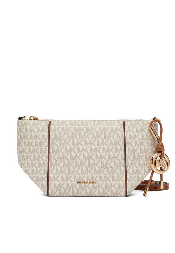 MICHAEL Michael Kors Torebka Sm Tz Xbody 32R6G9JC1B Écru. Kolor: kremowy. Materiał: skórzane