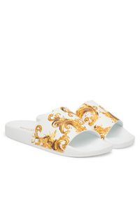 Versace Jeans Couture Klapki 80VA3SQ3 ZS365 G03 Biały. Kolor: biały. Materiał: syntetyk #3