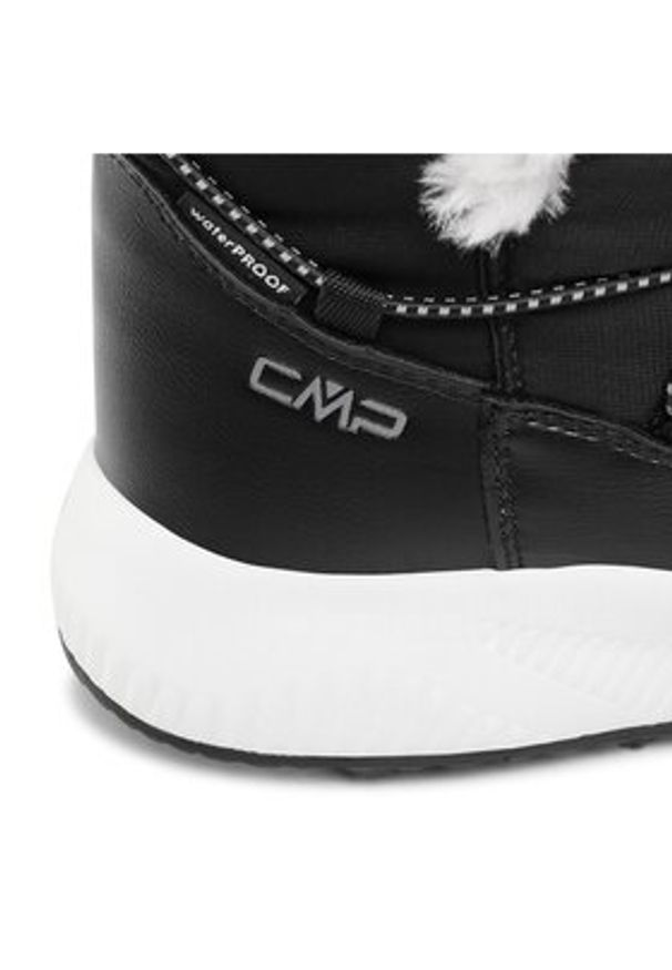 CMP Śniegowce Sheratan Wmn Lifestyle Shoes Wp 30Q4576 Czarny. Kolor: czarny. Materiał: materiał