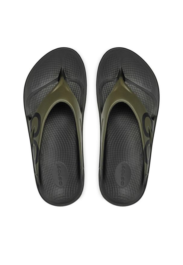 OOFOS - Japonki OOfos. Kolor: brązowy. Styl: sportowy