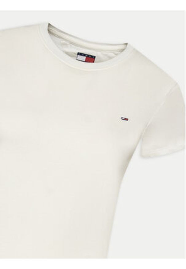 Tommy Jeans Komplet 2 t-shirtów DW0DW21366 Kolorowy Slim Fit. Materiał: bawełna. Wzór: kolorowy
