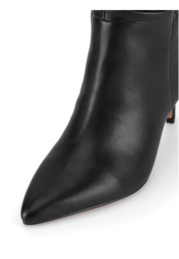 Nine West Botki WFA2786-1 Czarny. Kolor: czarny. Materiał: skóra