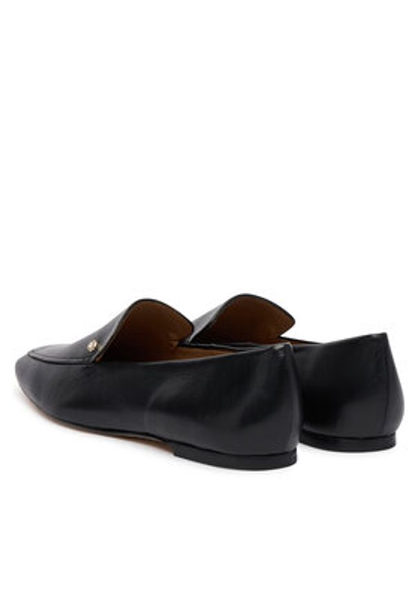 BOSS Lordsy Charlize 50557644 Czarny. Kolor: czarny. Materiał: skóra