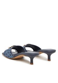 Aldo Klapki Coteazur 13918674 Granatowy. Kolor: niebieski. Materiał: skóra #4