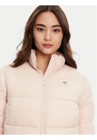 Guess Kurtka zimowa V4YL03 WFUD0 Różowy Regular Fit. Kolor: różowy. Materiał: syntetyk. Sezon: zima #3