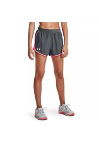 Spodenki krótkie damskie Under Armour Fly By 2.0 Short. Kolor: szary. Długość: krótkie