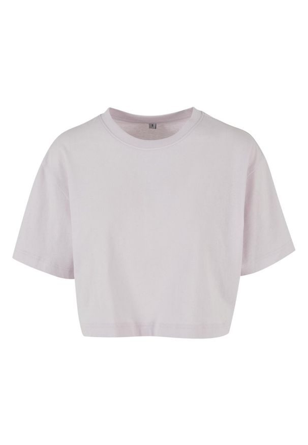 BUILD YOUR BRAND - Oversized Crop Top Dla Pań I Panów. Kolor: wielokolorowy, różowy, fioletowy