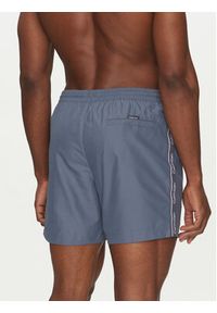 Calvin Klein Swimwear Szorty kąpielowe KM0KM01109 Niebieski Regular Fit. Kolor: niebieski. Materiał: syntetyk #6