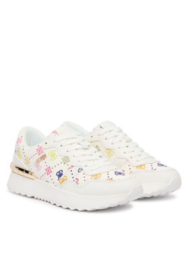 Guess Sneakersy FLPVN4 FAL12 Biały. Kolor: biały. Materiał: skóra