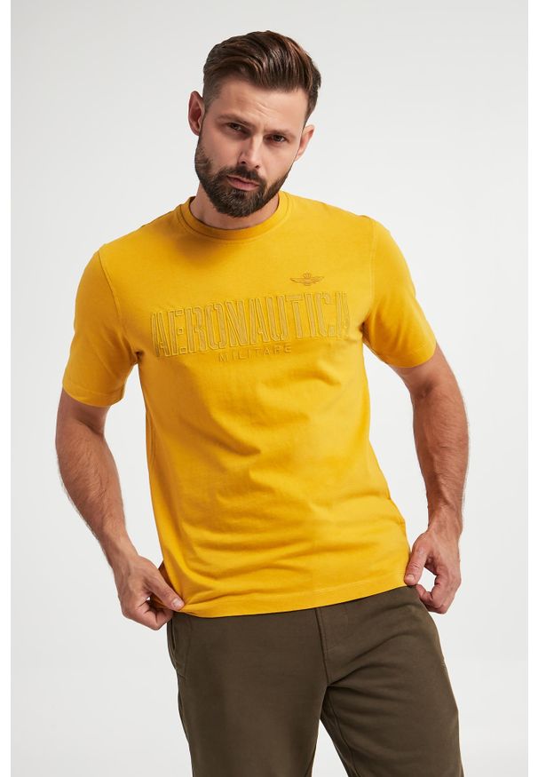 Aeronautica Militare - T-shirt męski z logo AERONAUTICA MILITARE