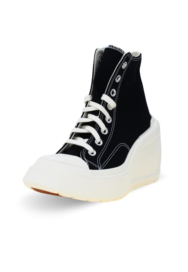 Converse - Buty Chuck 70 De Luxe Wedge Rozmiar 41 - A06478C Biały. Kolor: biały. Sezon: lato. Obcas: na koturnie. Wysokość obcasa: średni