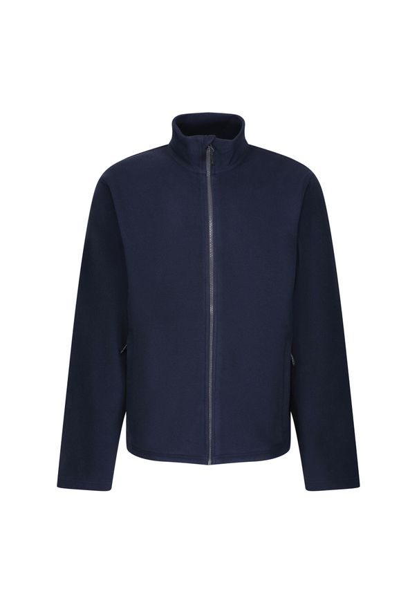 Regatta - Męski Polar Z Suwakiem Honestly Made. Kolor: niebieski. Materiał: polar. Sezon: zima. Styl: sportowy. Sport: turystyka piesza