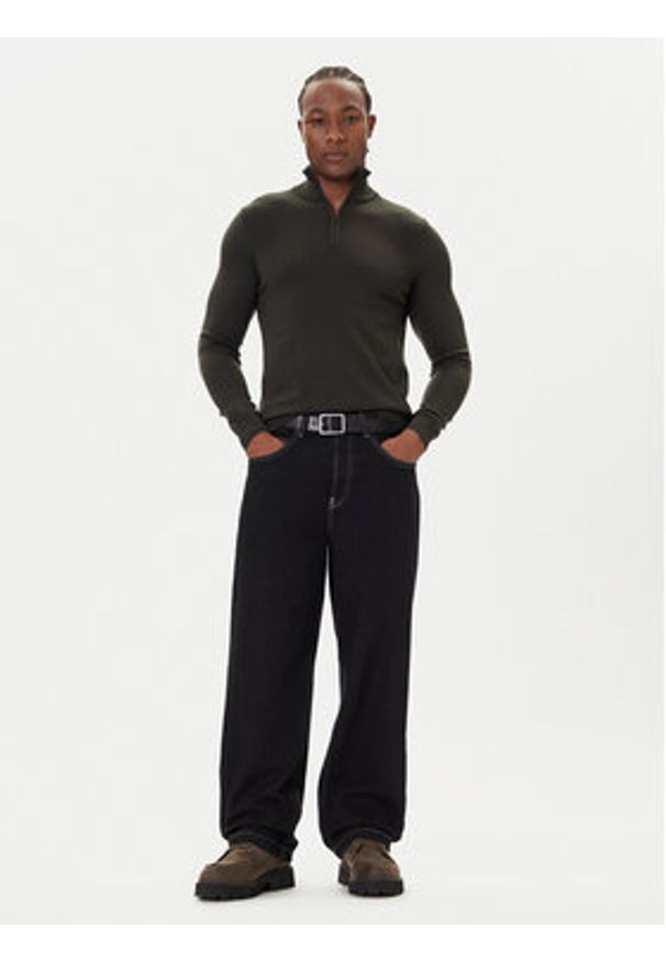 JOOP! Sweter 17 JK-03Dario 30032603 Zielony Modern Fit. Kolor: zielony. Materiał: wełna