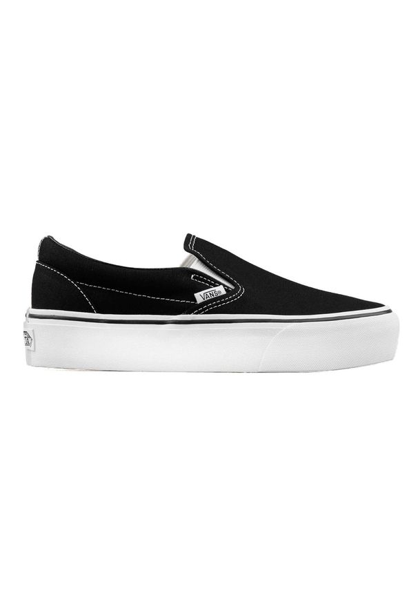 Buty do chodzenia damskie Vans Classic Slip on. Zapięcie: bez zapięcia. Kolor: czarny. Model: Vans Classic. Sport: turystyka piesza