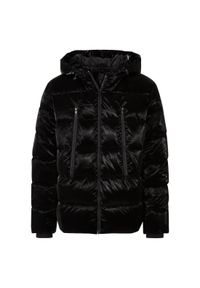 Kurtka puchowa Urban Classics Shark Skin. Kolor: czarny. Materiał: puch #1