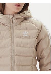 Adidas - adidas Kurtka przejściowa adicolor JX2940 Beżowy Slim Fit. Kolor: beżowy. Materiał: syntetyk #3