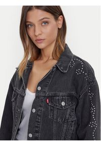 Levi's® Kurtka jeansowa 90s Trucker A9456-0003 Czarny Relaxed Fit. Kolor: czarny. Materiał: bawełna #5