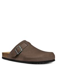 Geox Klapki U Sandal Ghita U559VC 00032 C6024 Brązowy. Kolor: brązowy. Materiał: nubuk, skóra #6