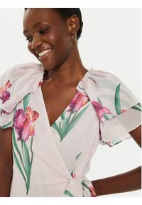 Ted Baker Sukienka koktajlowa 276317 Różowy Regular Fit. Kolor: różowy. Materiał: syntetyk. Styl: wizytowy #4