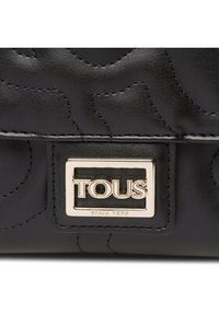 Tous - TOUS Torebka Bandolera Solapa S. K Dream 2001577051 Czarny. Kolor: czarny. Materiał: skórzane #7