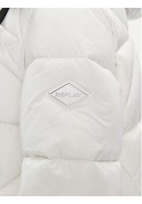Replay - REPLAY Kurtka zimowa W7664R.000.84466 Biały Relaxed Fit. Kolor: biały. Materiał: syntetyk. Sezon: zima #8