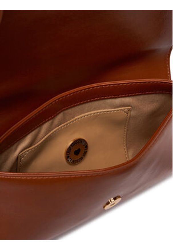 Love Moschino - LOVE MOSCHINO Torebka JC4058PP1OLH0200 Brązowy. Kolor: brązowy. Materiał: skórzane