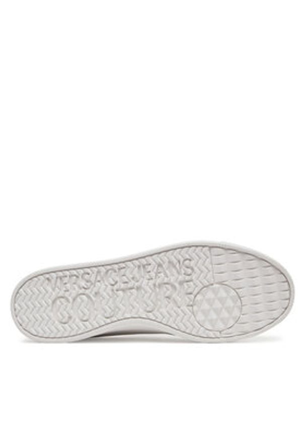Versace Jeans Couture Sneakersy 78YA3SKC Biały. Kolor: biały. Materiał: skóra
