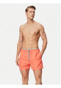 YSABEL MORA - Ysabel Mora Szorty kąpielowe 90446 Koralowy Regular Fit. Kolor: pomarańczowy. Materiał: syntetyk #2