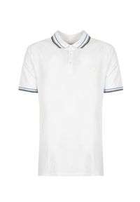 Guess Koszulka Polo | M1YP55K9WF1 | Mężczyzna | Biały. Typ kołnierza: polo. Kolor: biały. Materiał: bawełna. Wzór: aplikacja