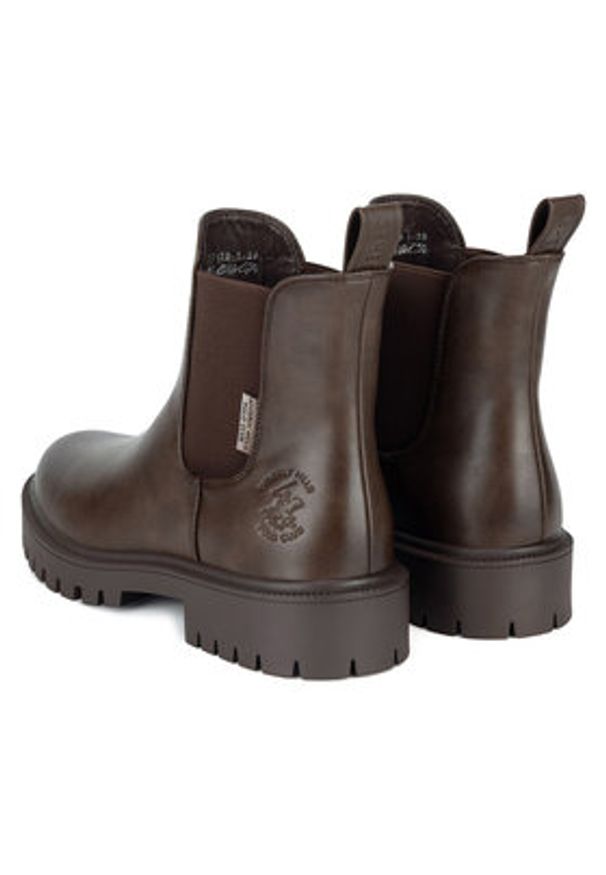 Beverly Hills Polo Club Sztyblety HY2T628-1 Brązowy. Kolor: brązowy. Materiał: materiał