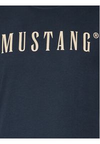 Mustang T-Shirt Austin 1014695 Granatowy Regular Fit. Kolor: niebieski. Materiał: bawełna #3