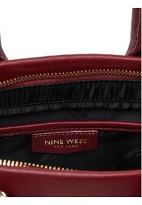 Nine West Torebka CEO-Chelsea-Charm-I-LX10187 Bordowy. Kolor: czerwony. Materiał: skórzane #3