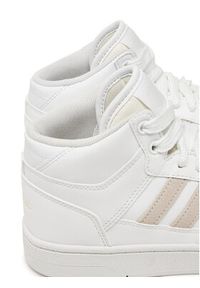 Adidas - adidas Buty do koszykówki Rapid Court Mid JR0190 Biały. Kolor: biały. Materiał: skóra. Sport: koszykówka #7