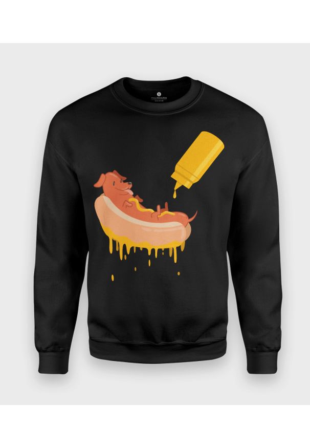MegaKoszulki - Bluza klasyczna Hot dog. Styl: klasyczny