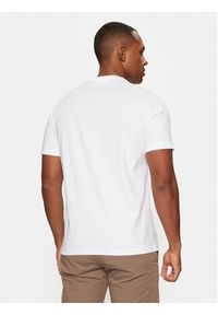 Calvin Klein T-Shirt Smooth Cotton T-Shirt K10K112229 Biały Regular Fit. Kolor: biały. Materiał: bawełna